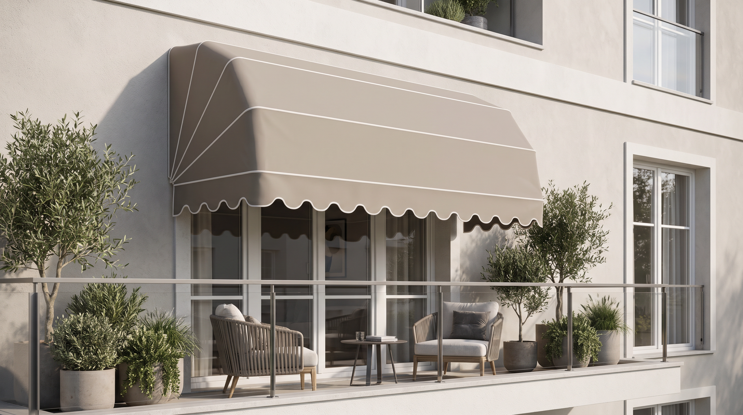 Tenda a cappottina Alba per terrazzo e balcone