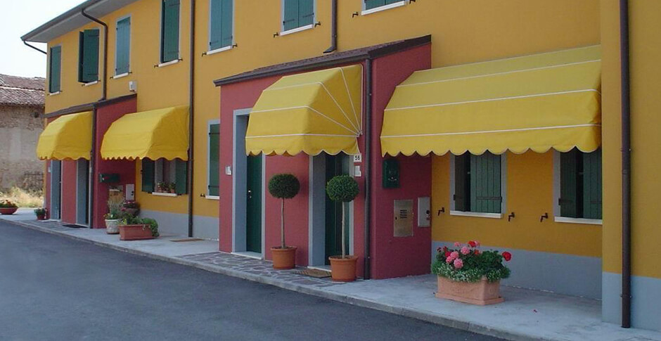 tenda a cappottina per attività